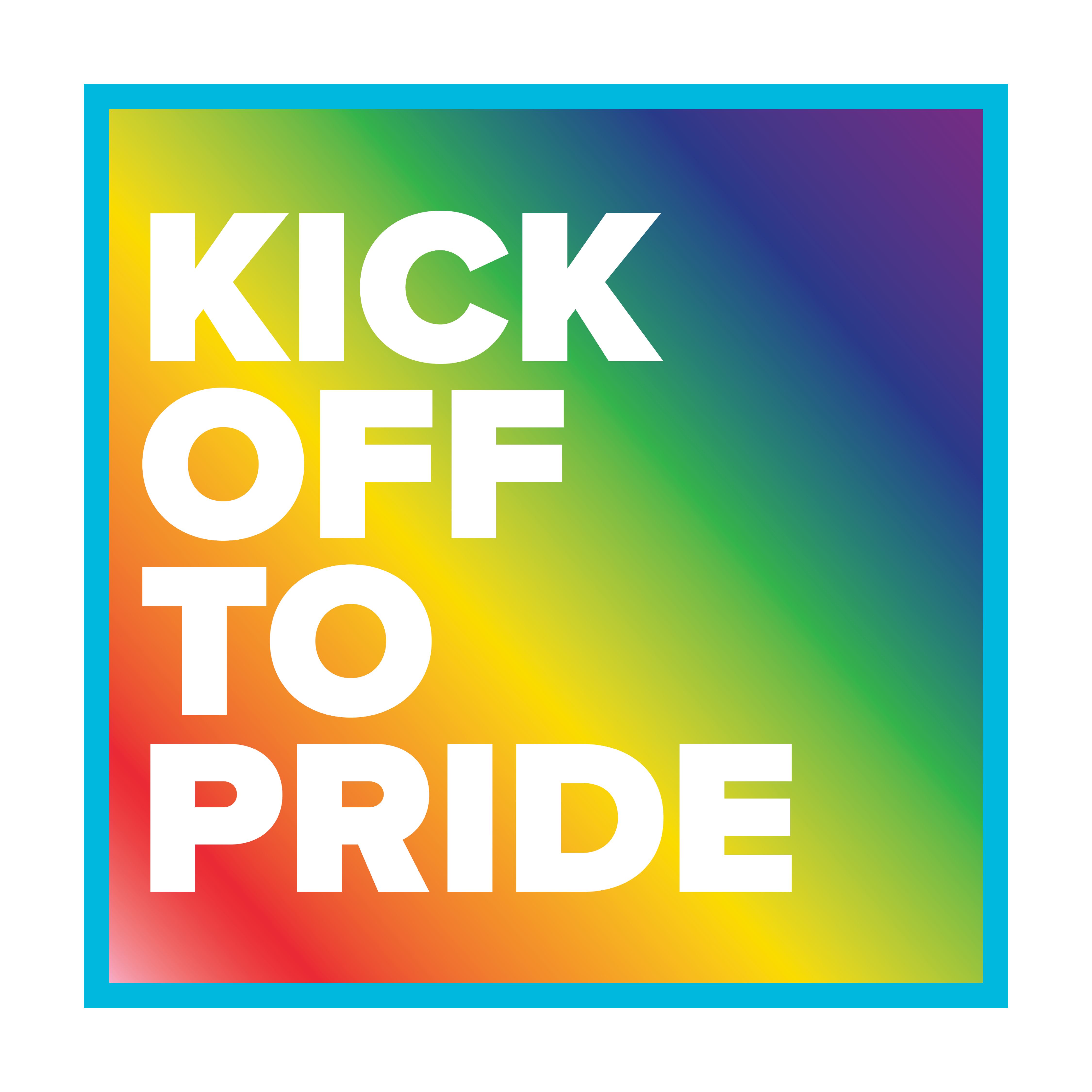 Kick off to Pride.